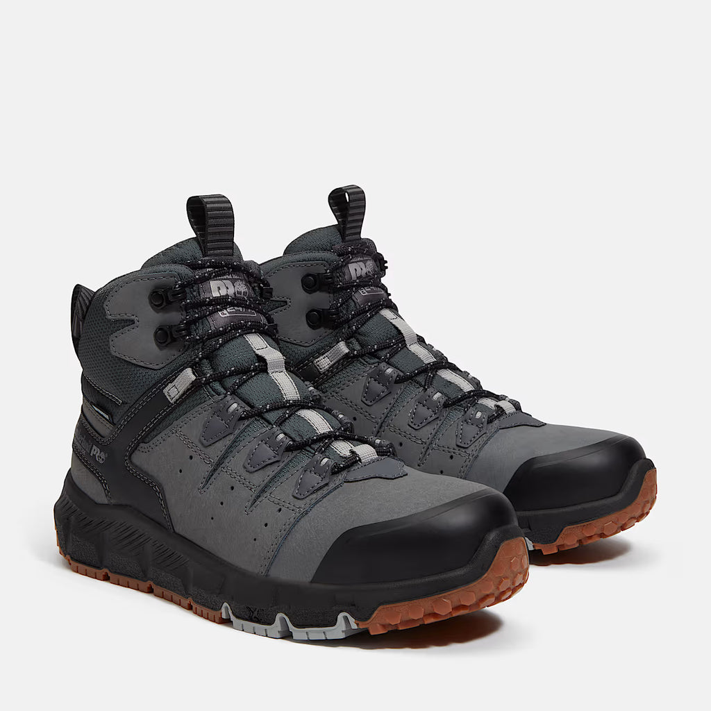 Timberland Pro Tempe 6" Alloy Toe Waterproof Work Boot Gray