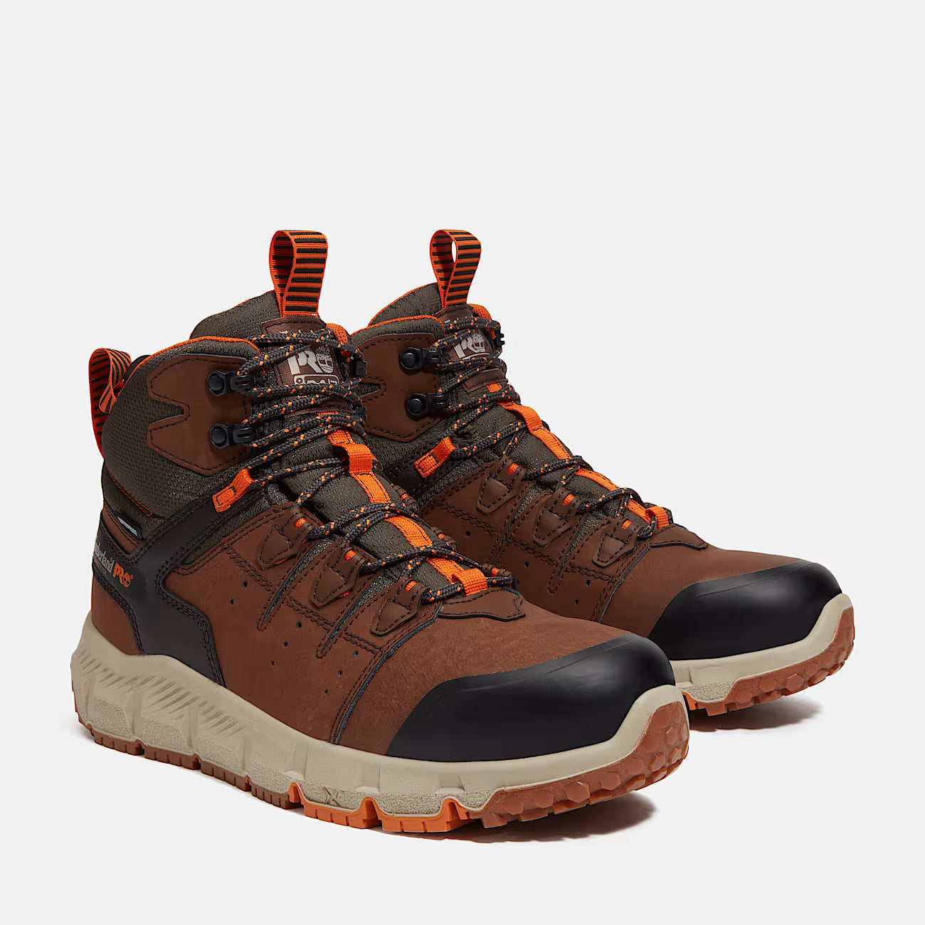 Timberland Pro Tempe 6" Alloy Toe Waterproof Work Boot Brn