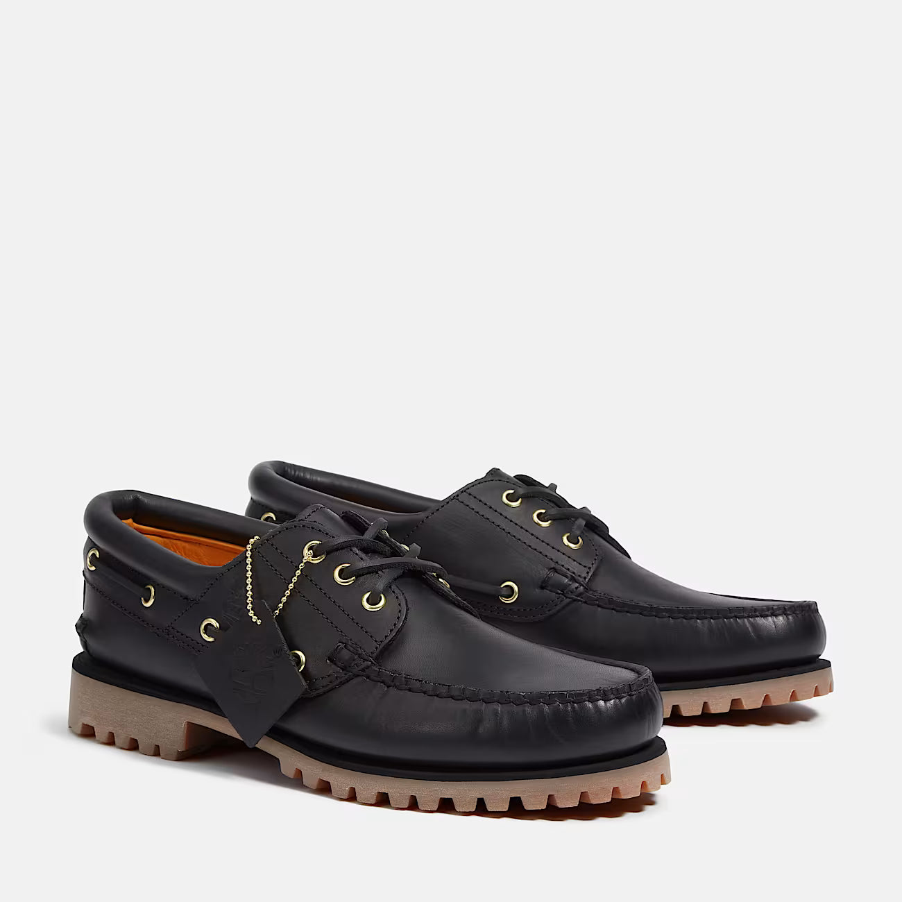 Timberland® Authentic 3-Eye Lug Handsewn Boat Shoe