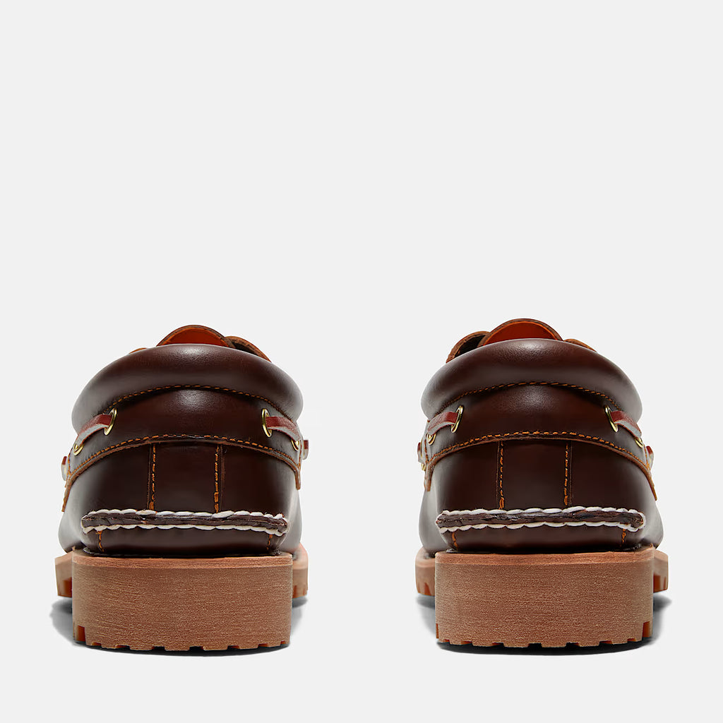Timberland® Authentic 3-Eye Lug Handsewn Boat Shoe