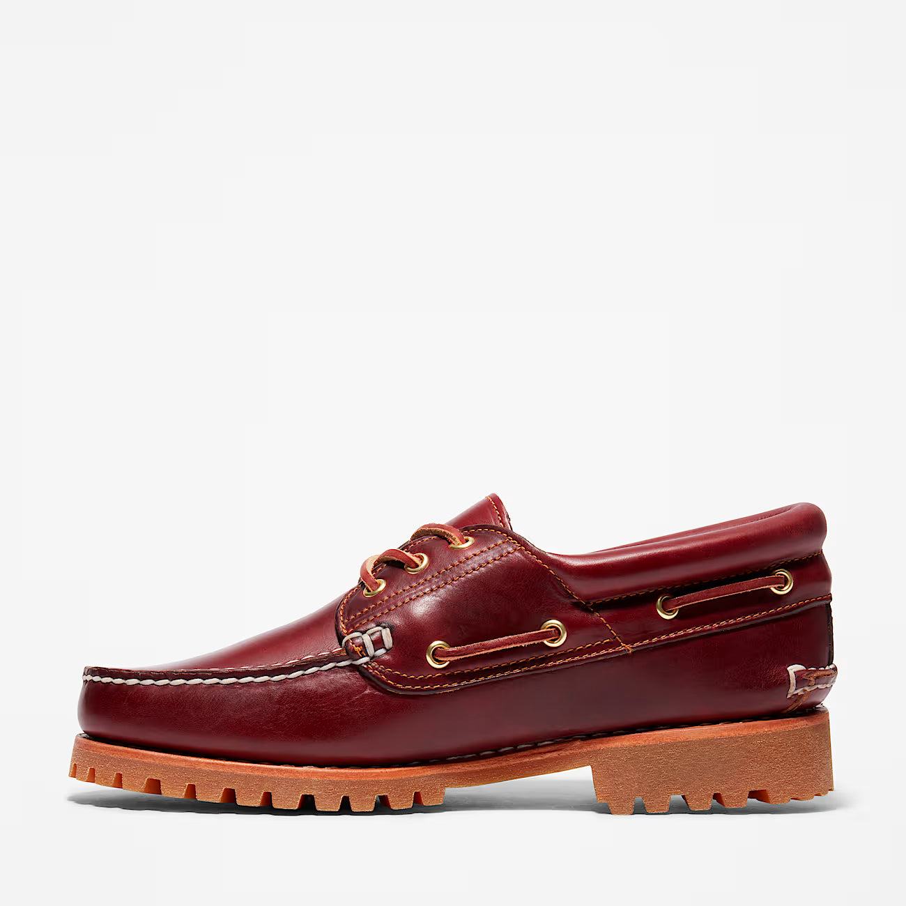 Timberland® Authentic 3-Eye Lug Handsewn Boat Shoe