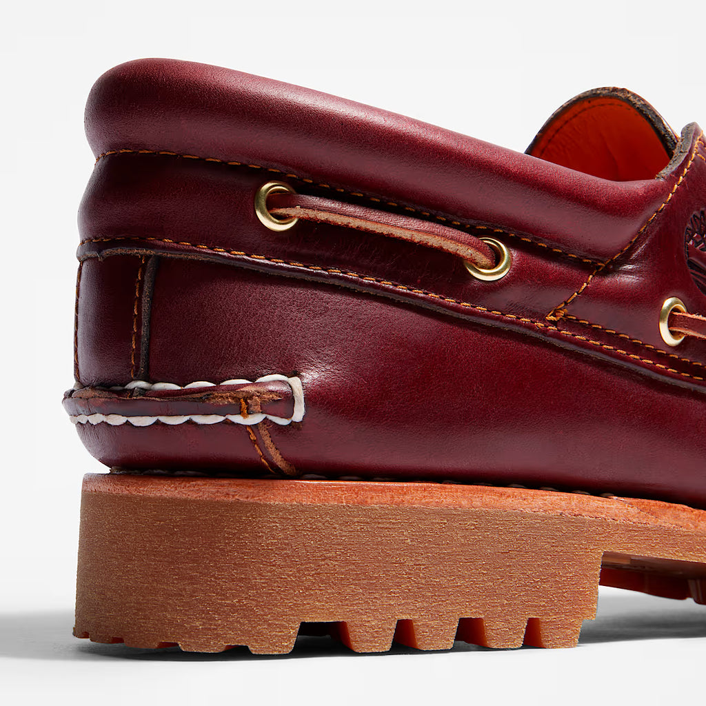 Timberland® Authentic 3-Eye Lug Handsewn Boat Shoe