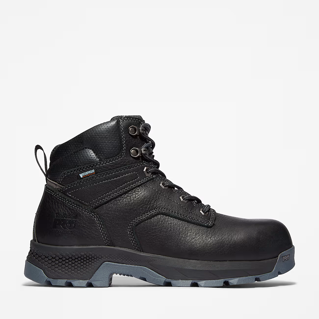 Timberland PRO® TiTAN® EV 6" Waterproof Comp-Toe Work Boot Blk