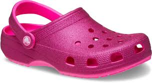 Crocs classic glitter clog